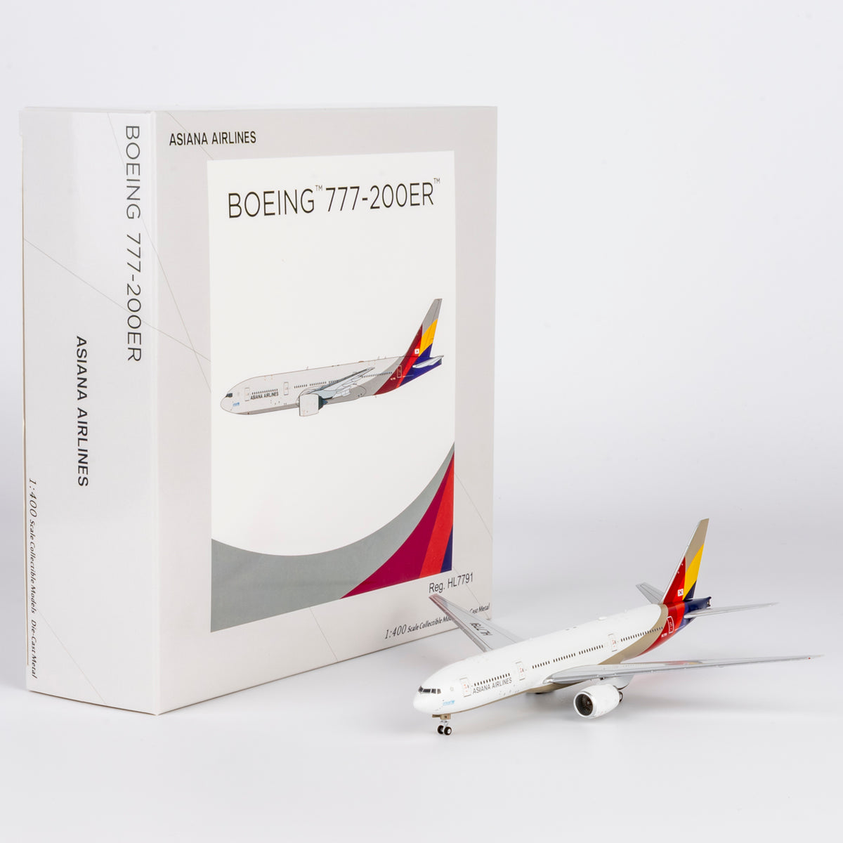 1/400 Asiana Airlines Boeing 777-200ER HL7791 NG72066 - cover