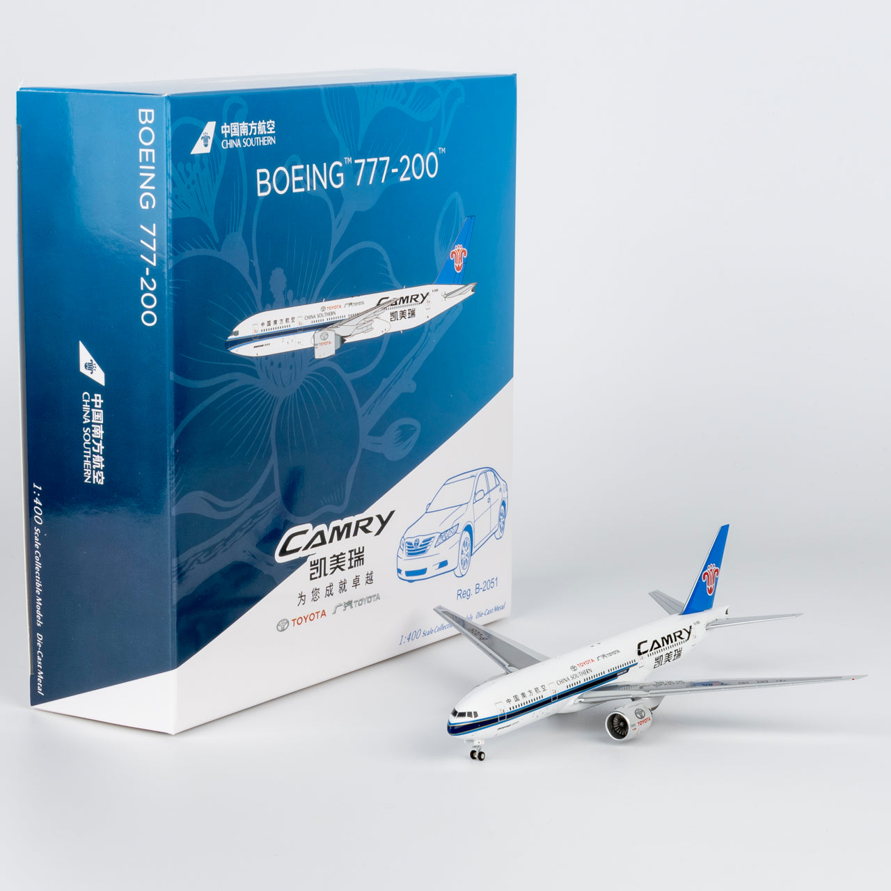1/400 China Southern Airlines Boeing 777-200 B-2051 NG72067 - cover