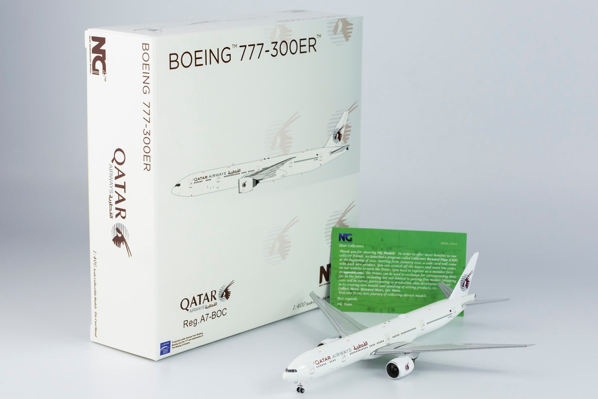 1/400 Qatar Boeing 777-300ER A7-BOC NG73017