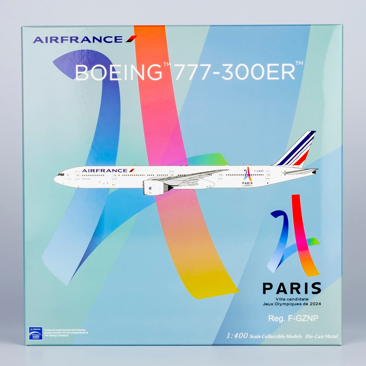 1/400 Air France Boeing 777-300ER F-GZNP "Paris JO 2024 sticker" NG73050