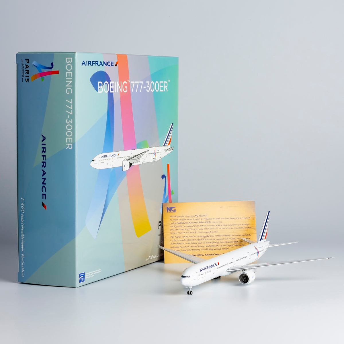 1/400 Air France Boeing 777-300ER F-GSQH "Paris JO 2024 sticker" NG73051