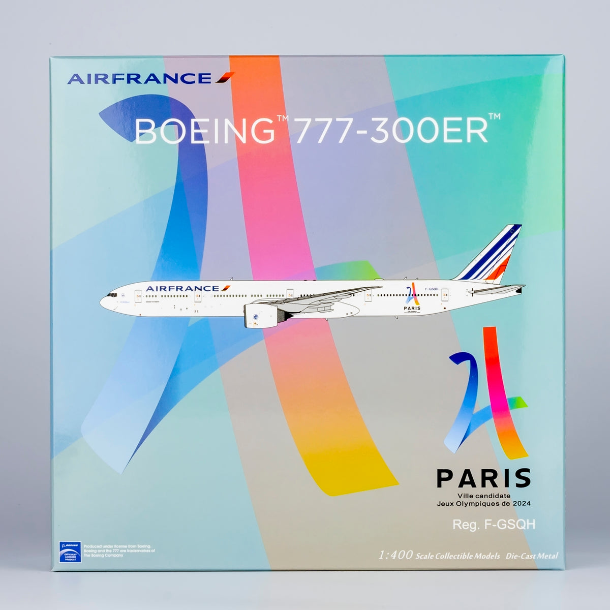 1/400 Air France Boeing 777-300ER F-GSQH "Paris JO 2024 sticker" NG73051