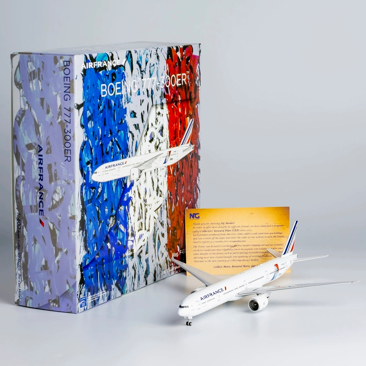 1/400 Air France Boeing 777-300ER F-GSQI "JonOne graffiti livery" NG73052