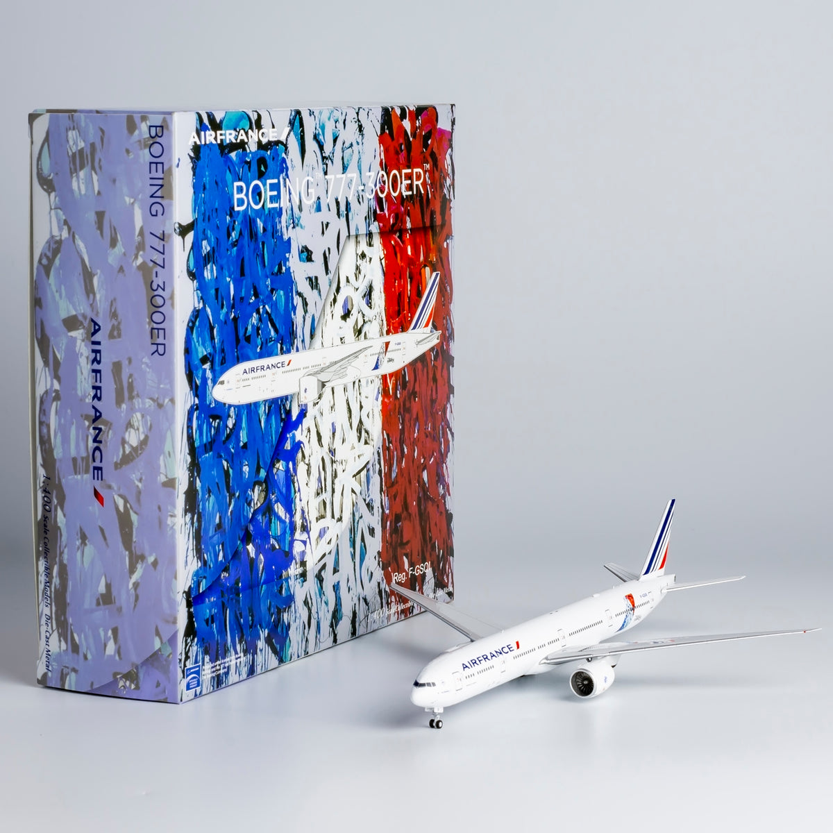 1/400 Air France Boeing 777-300ER F-GSQI "JonOne graffiti livery" NG73052 - cover