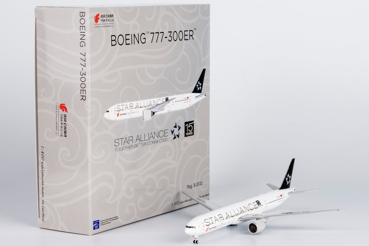 1/400 Air China Boeing 777-300ER B-2032 NG73062 - cover