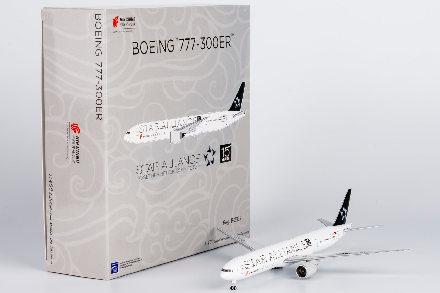 1/400 Air China Boeing 777-300ER B-2032 NG73062 - cover
