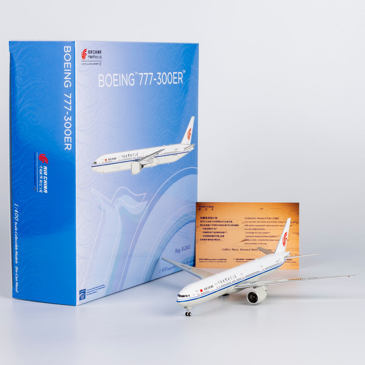 1/400 Air China Boeing 777-300ER B-2043 NG73067