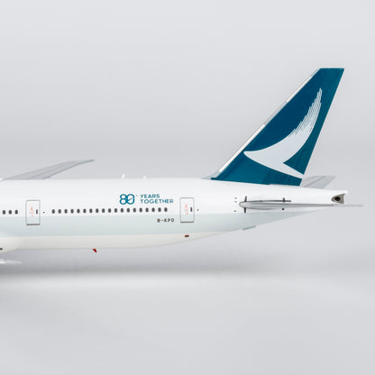 1/400 Cathay Pacific Boeing 777-300ER B-KPO "large titles; '80 Years Together' sticker; Luxurious packaging" NG73107