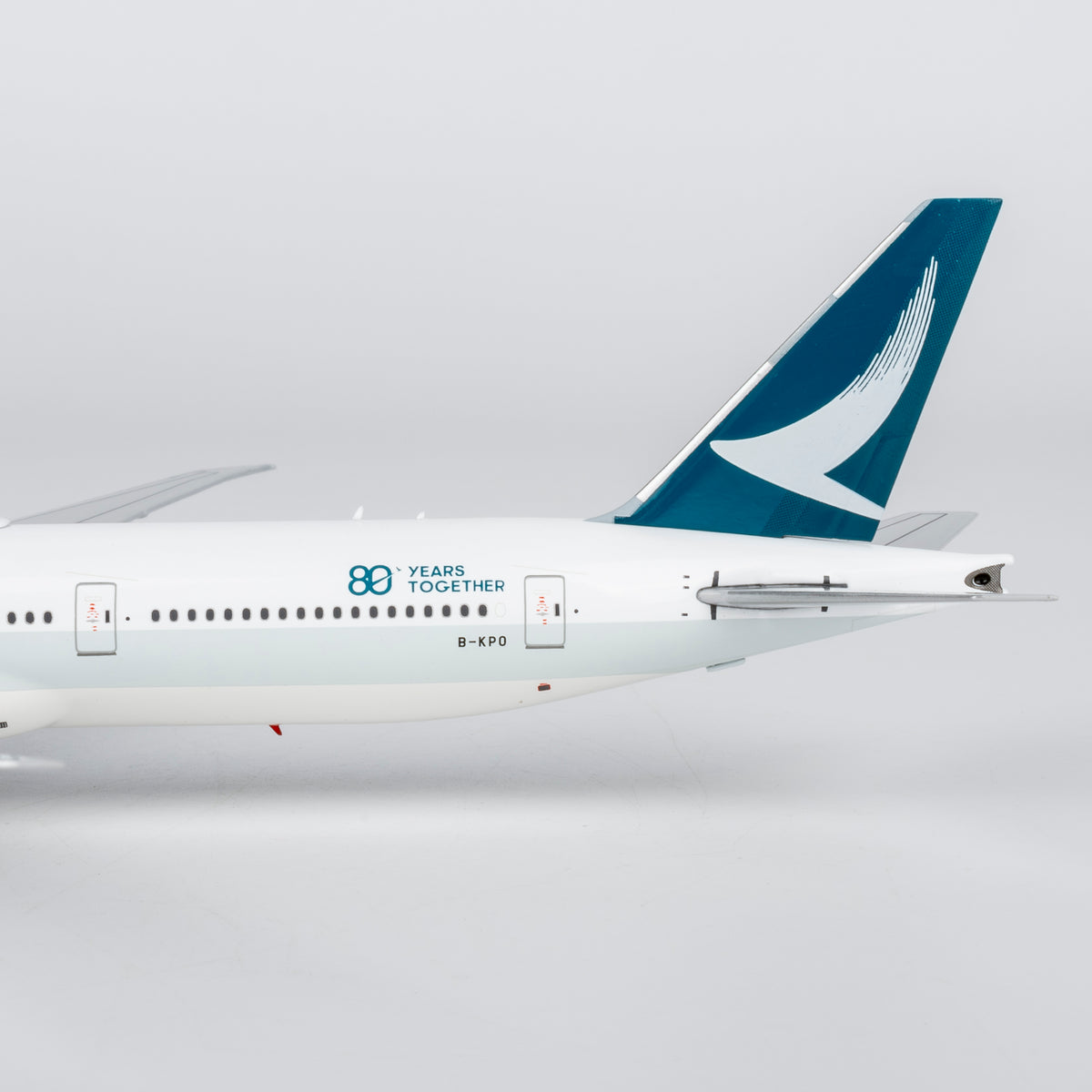 1/400 Cathay Pacific Boeing 777-300ER B-KPO "large titles; '80 Years Together' sticker" NG73108