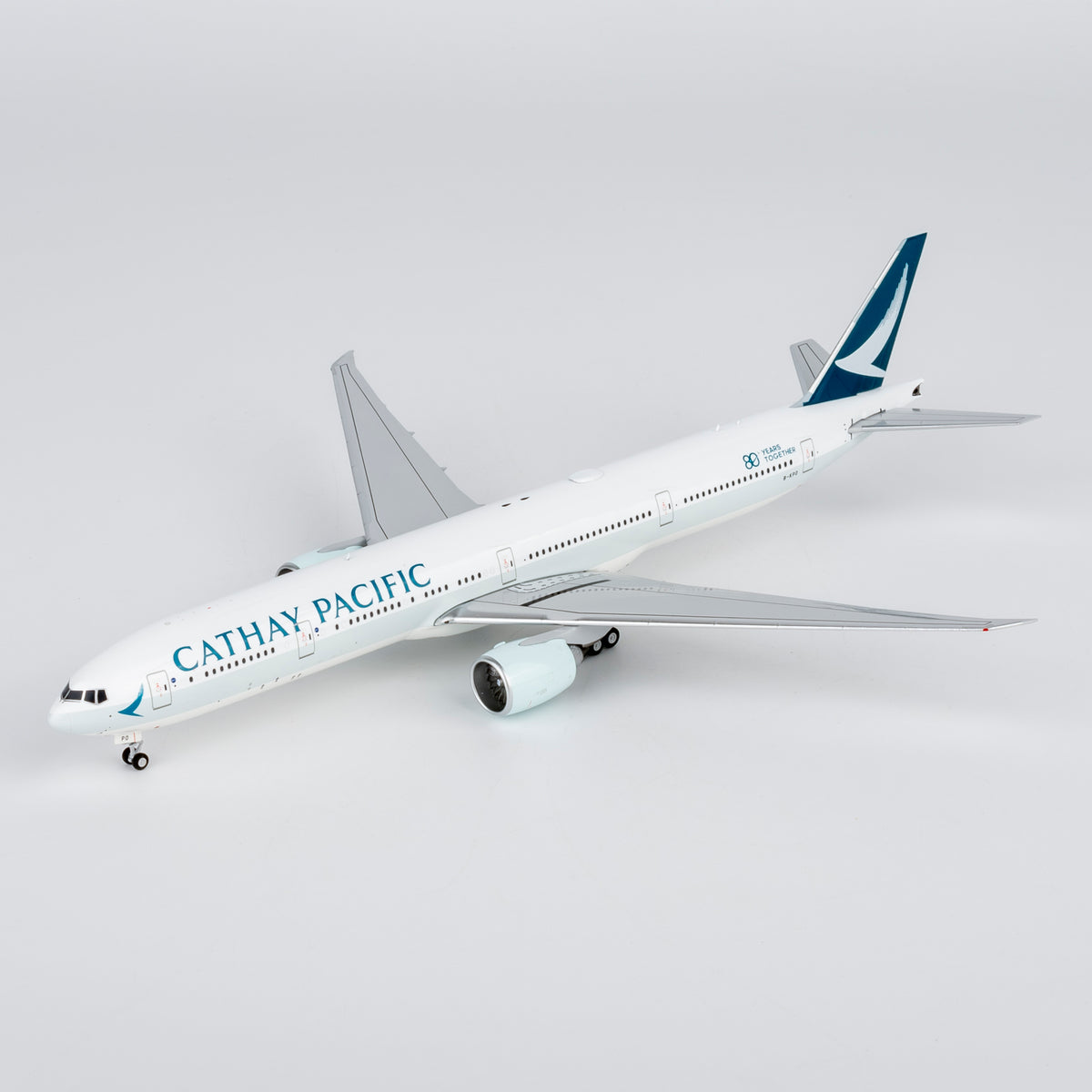 1/400 Cathay Pacific Boeing 777-300ER B-KPO "large titles; '80 Years Together' sticker" NG73108