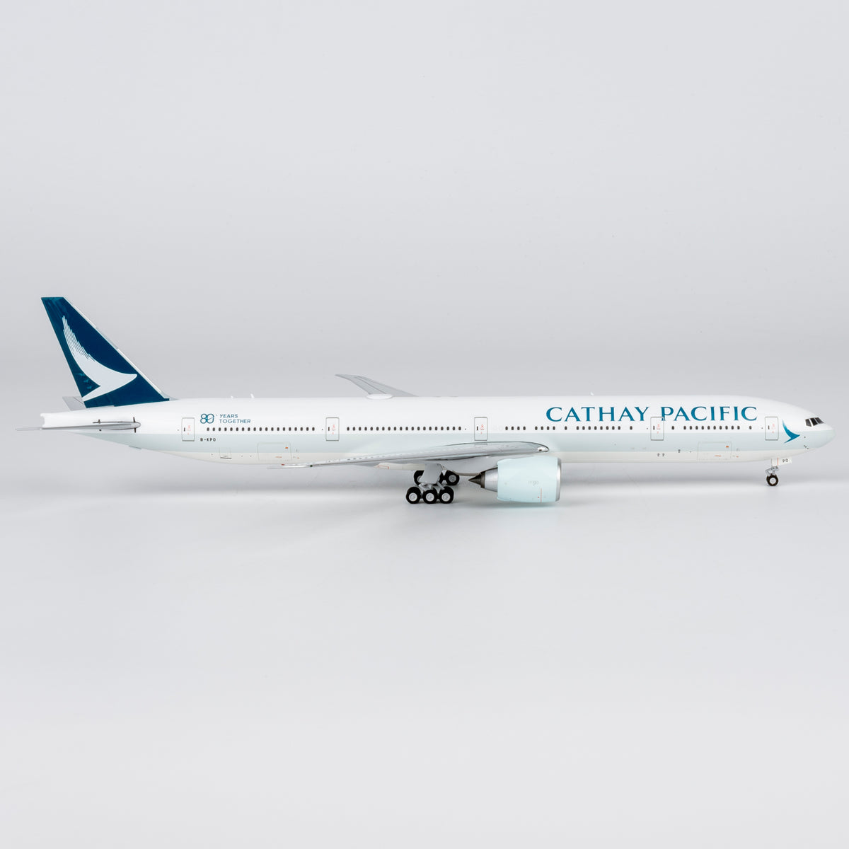 1/400 Cathay Pacific Boeing 777-300ER B-KPO "large titles; '80 Years Together' sticker" NG73108