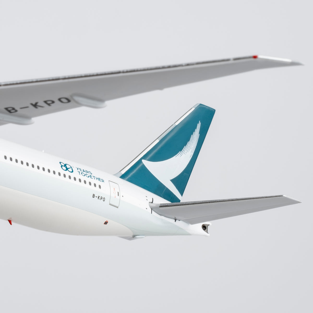 1/400 Cathay Pacific Boeing 777-300ER B-KPO "large titles; '80 Years Together' sticker" NG73108