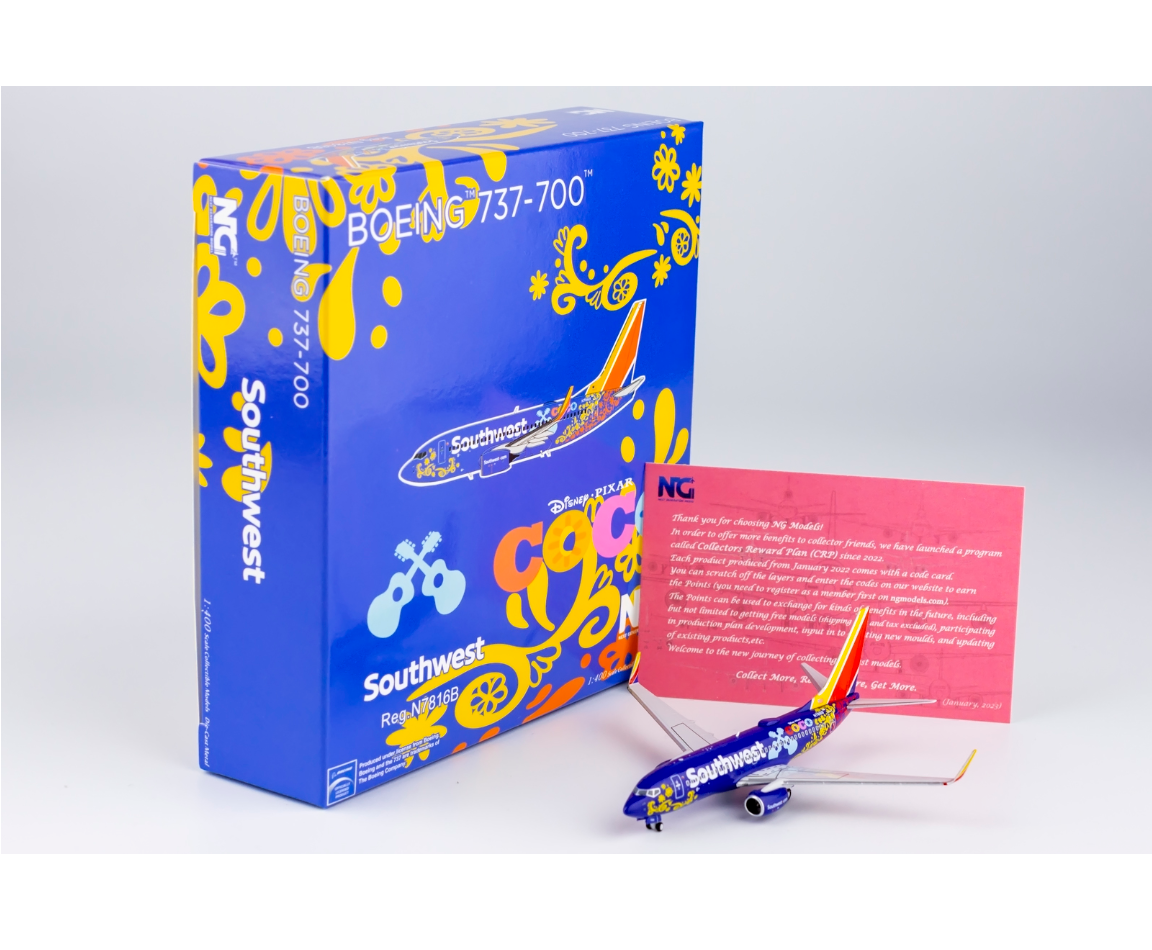 1/400 Southwest Airlines Boeing 737-700 N7816B NG77031