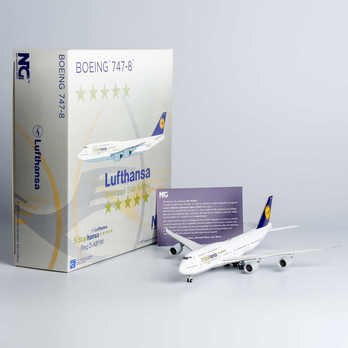 1/400 Lufthansa Boeing 747-8 D-ABYM NG78011