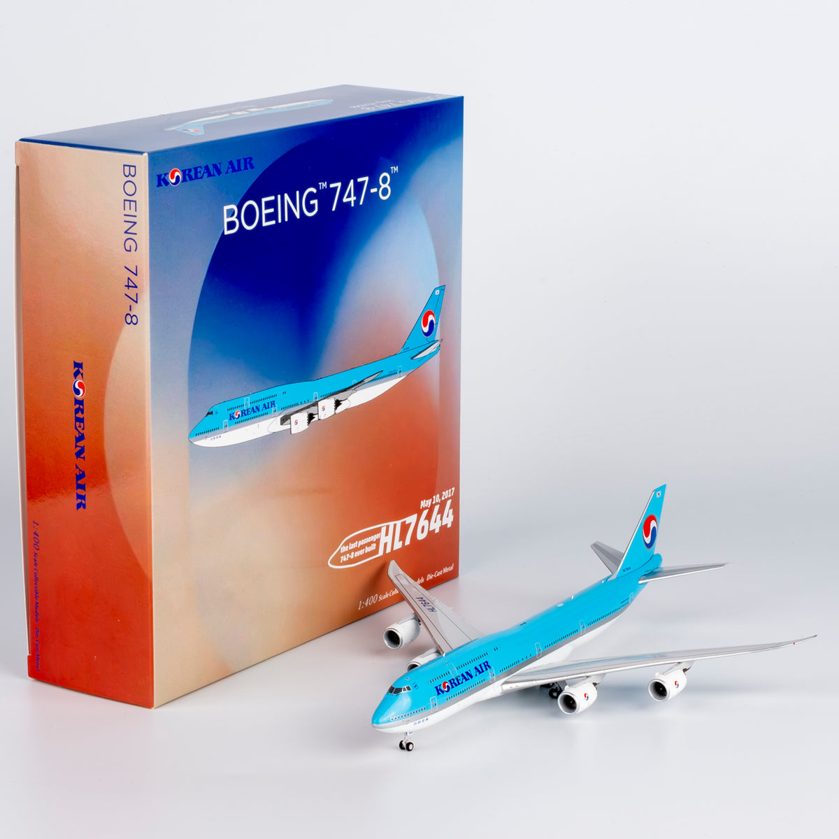 1/400 Korean Air Boeing 747-8 HL7644 NG78036 - cover
