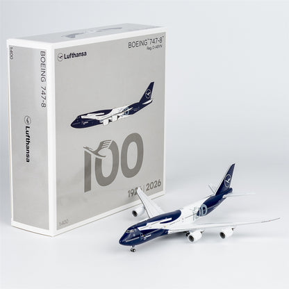 1/400 Lufthansa Boeing 747-8 D-ABYN "100 Years Anniversary" NG78046 - cover