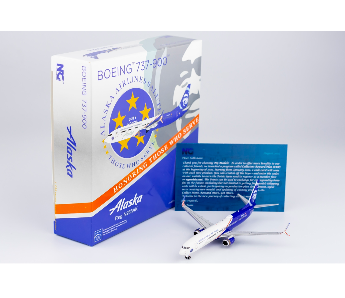 1/400 Alaska Airlines Boeing 737-900ER N265AK NG79007