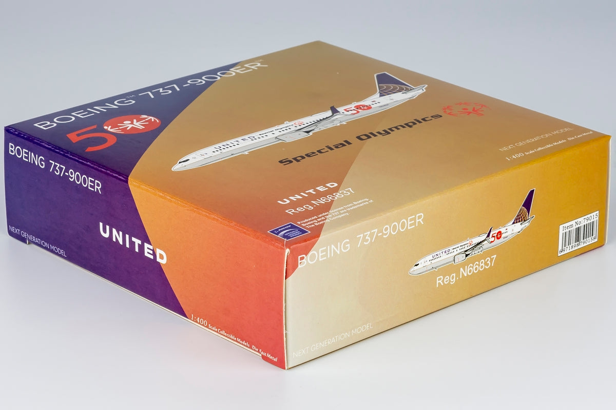 1/400 United Airlines Boeing 737-900ER N66837 "Special Olympics" NG79015