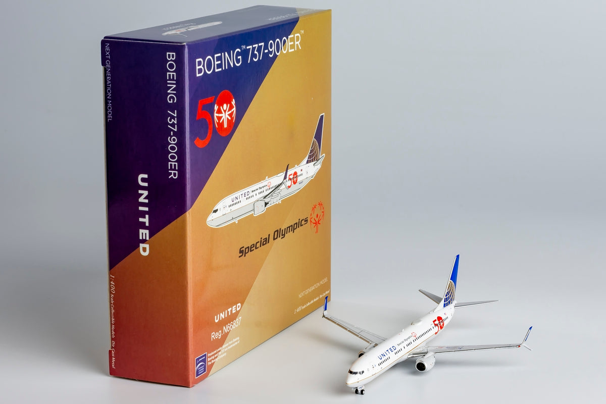 1/400 United Airlines Boeing 737-900ER N66837 "Special Olympics" NG79015