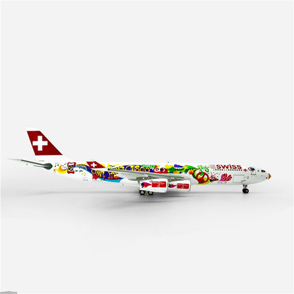 1/400 Swissair A340-300 HB-JMJ AV4319 - image 8