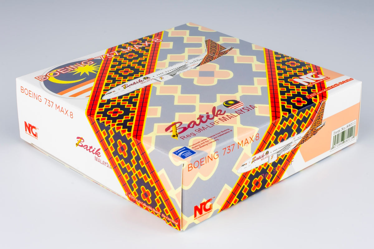 1/400 Batik Air Boeing 737 MAX8 9M-LRF NG88011