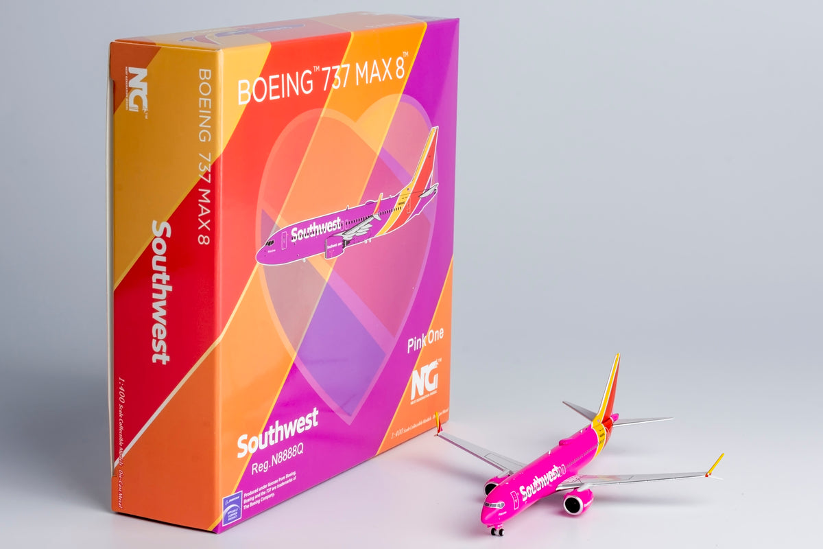 1/400 Southwest Airlines Boeing 737 MAX8 N8888Q "fantasy livery" NG88015 - cover