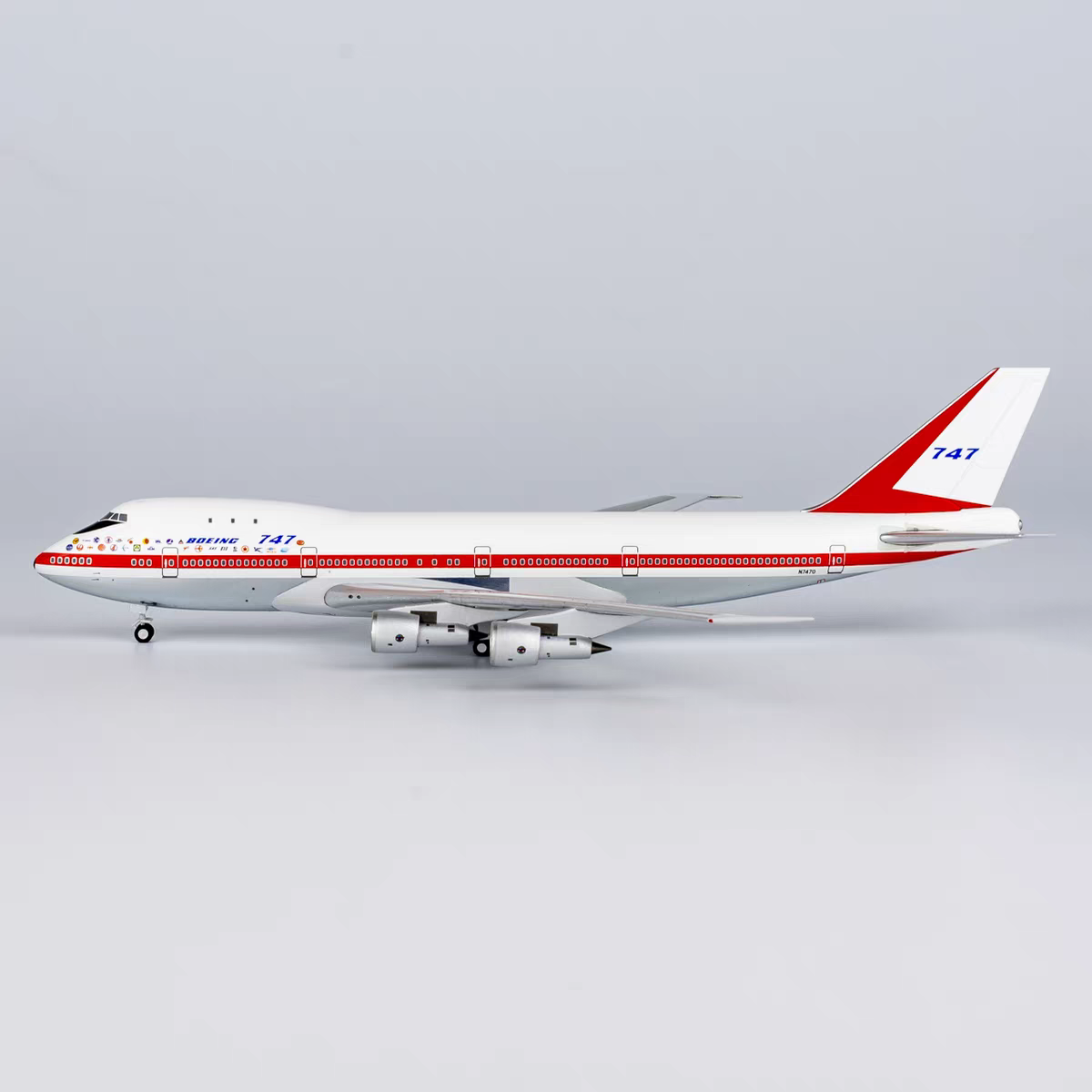 1/400 Boeing 747-100 N7470 NGBOE001