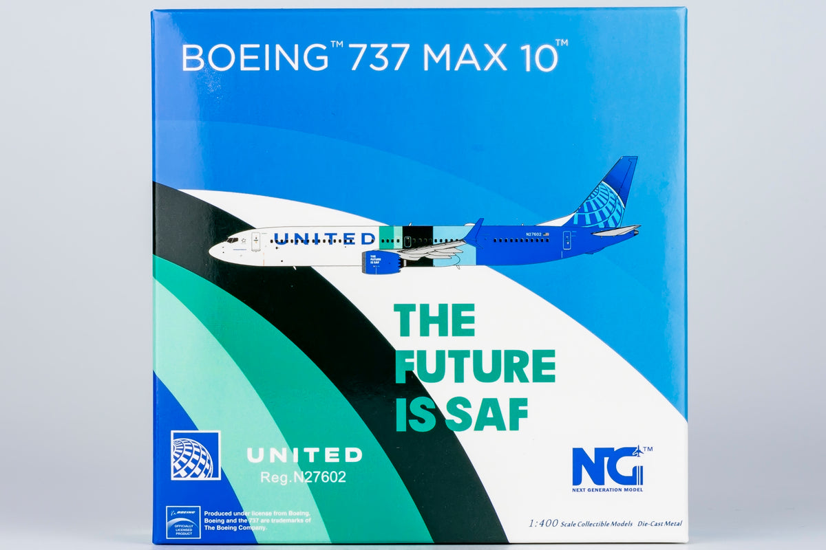 1/400 United Airlines Boeing 737 MAX10 N27602 NG90002