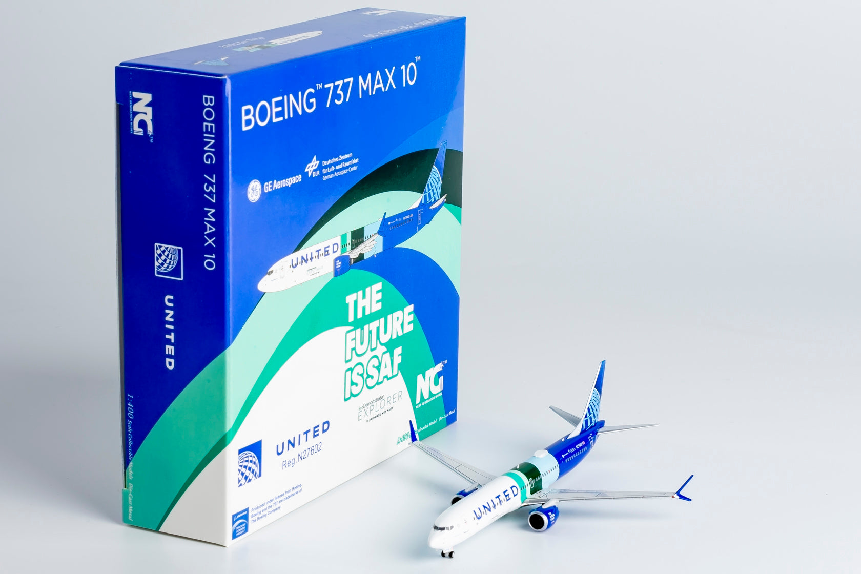 1/400 United Airlines Boeing 737 MAX10 N27602 NG90003 - cover