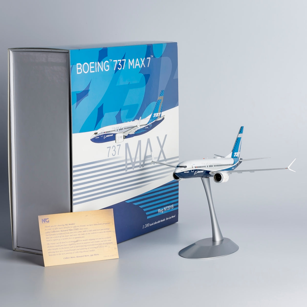 1/200 Boeing 737 MAX7 N7201S NG91001