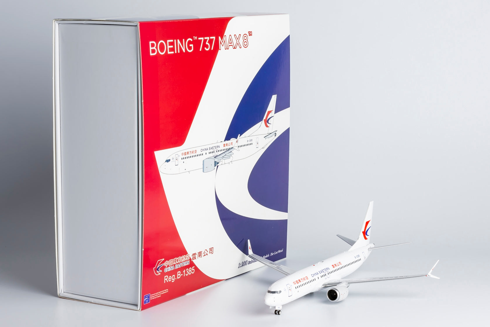 1/200 China Eastern Airlines Boeing 737 MAX8 B-1385 NG92005 - cover