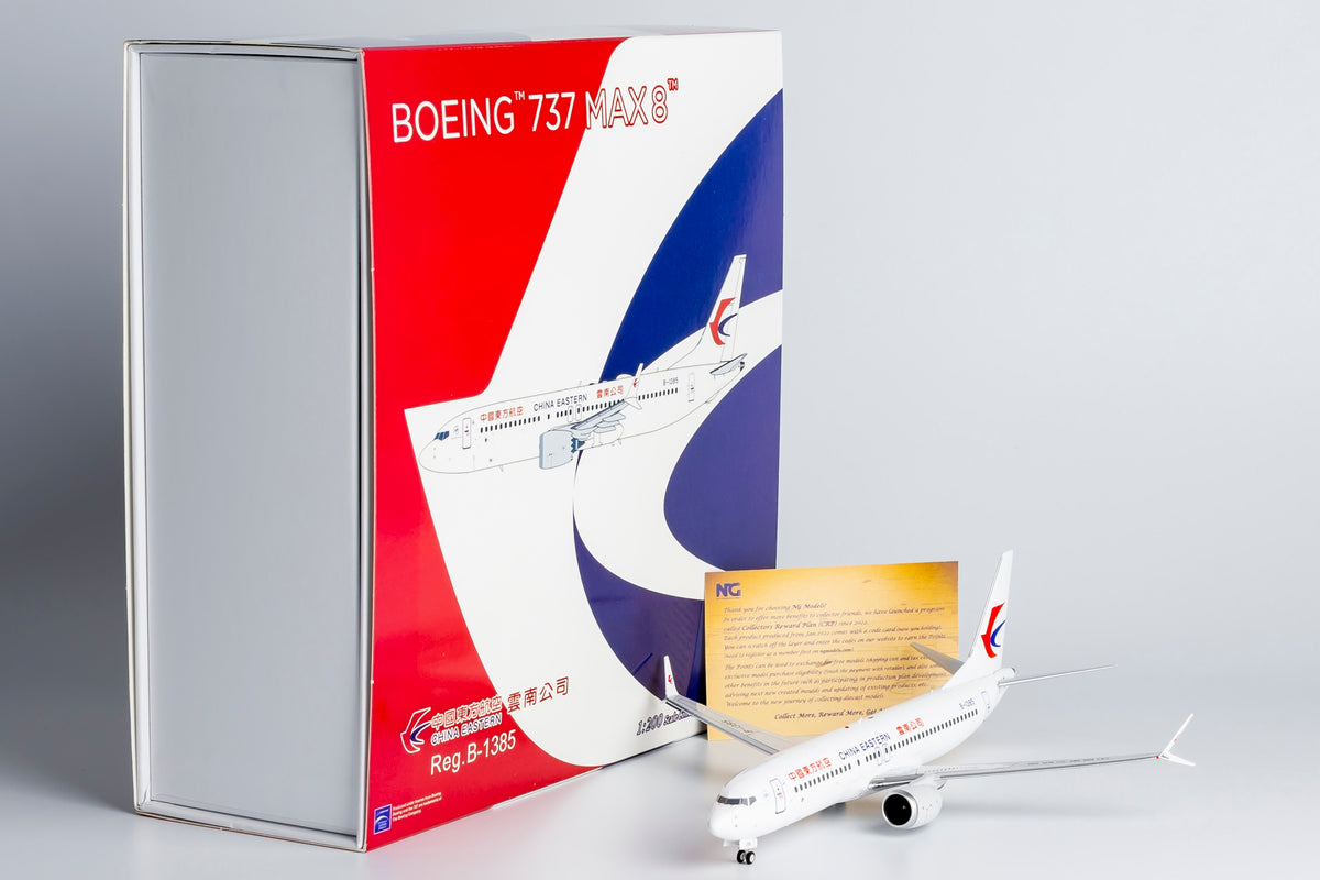 1/200 China Eastern Airlines Boeing 737 MAX8 B-1385 NG92005