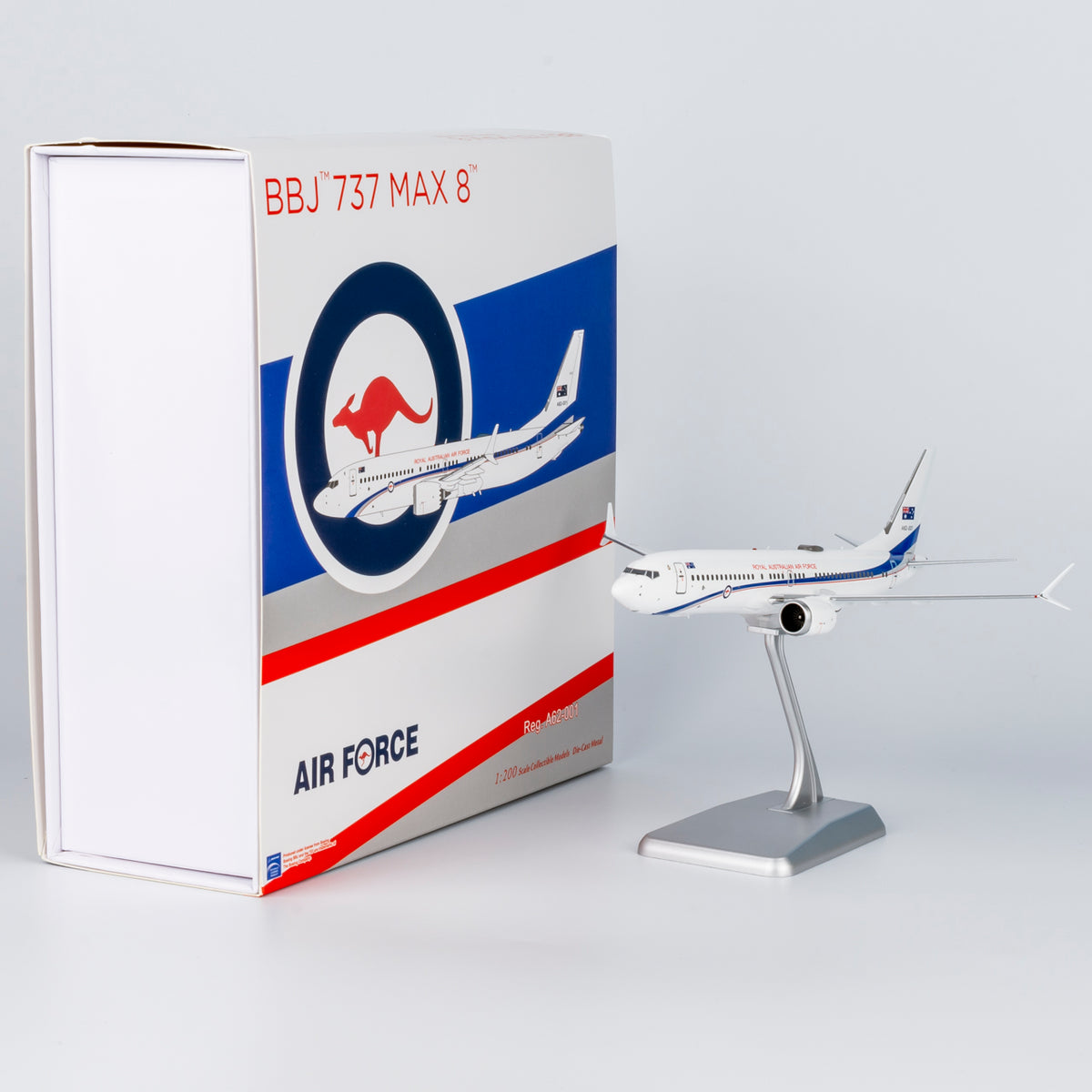1/200 RAAF Boeing 737 MAX8 A62-001 NG92007 - cover