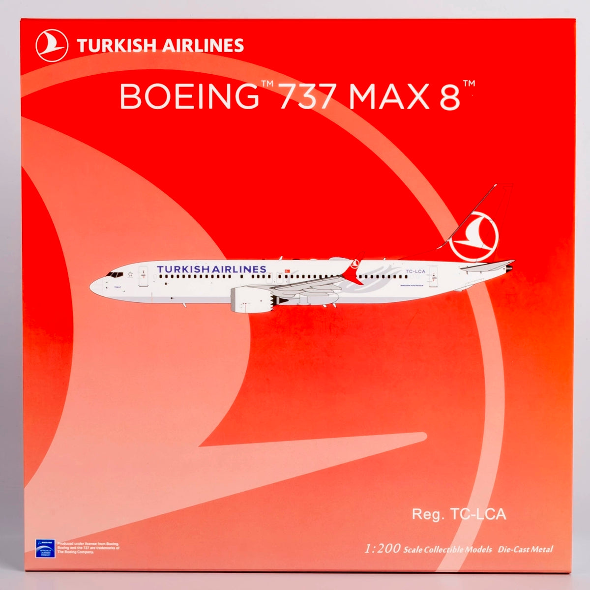 1/200 Turkish Airlines Boeing 737 MAX8 TC-LCA NG92010