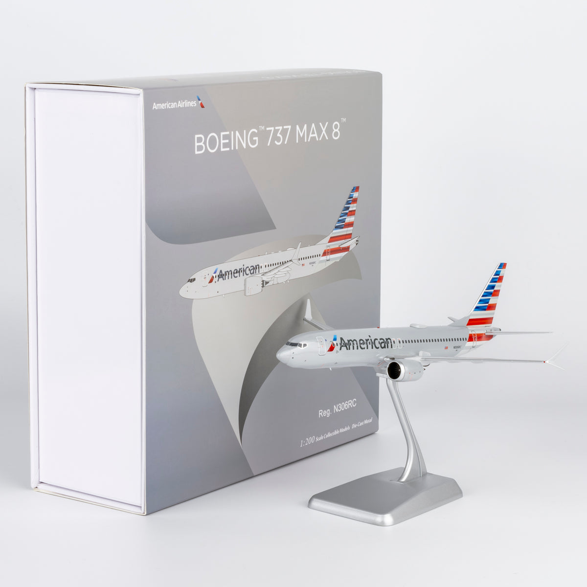 1/200 American Airlines Boeing 737 MAX8 N306RC NG92017 - cover