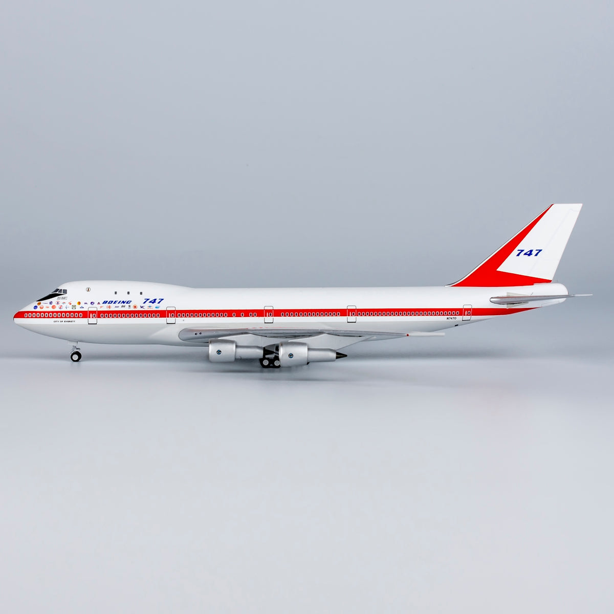 1/400 Boeing 747-100 N7470 NGBOE004