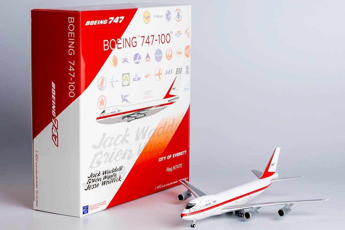 1/400 Boeing 747-100 N7470 NGBOE004 - cover