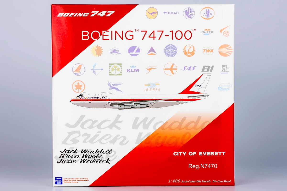 1/400 Boeing 747-100 N7470 NGBOE004