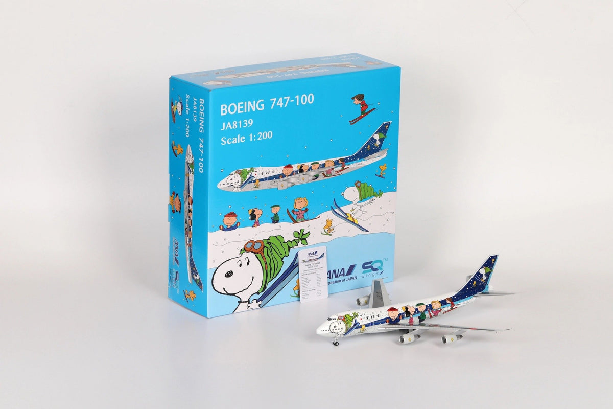 All Nippon Airways B747-100SR JA8139 Snoopy
