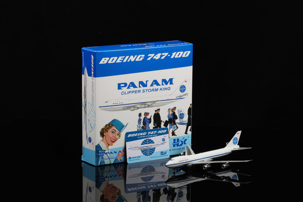 1/400 Pan Am B747-100 "Clipper Storm King" N732PA B551404P - cover