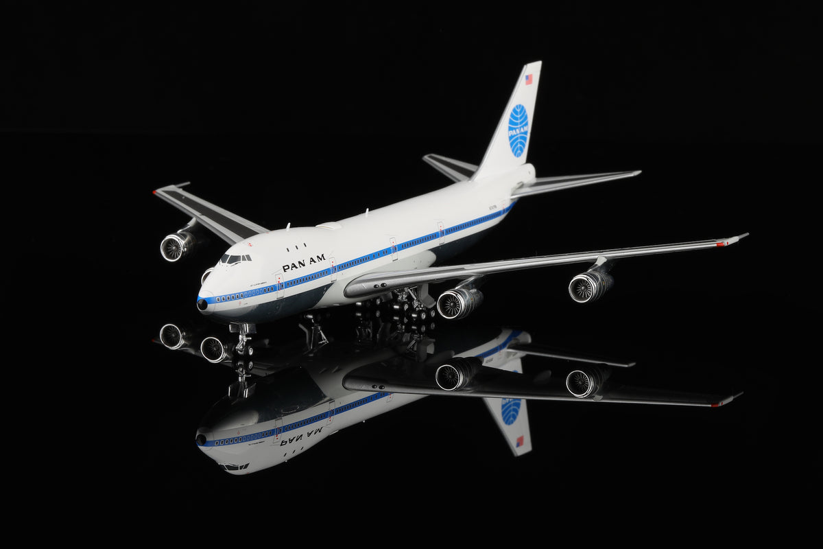 1/400 Pan Am B747-100 "Jet Clipper American" N747PA B551401PF Flaps Down
