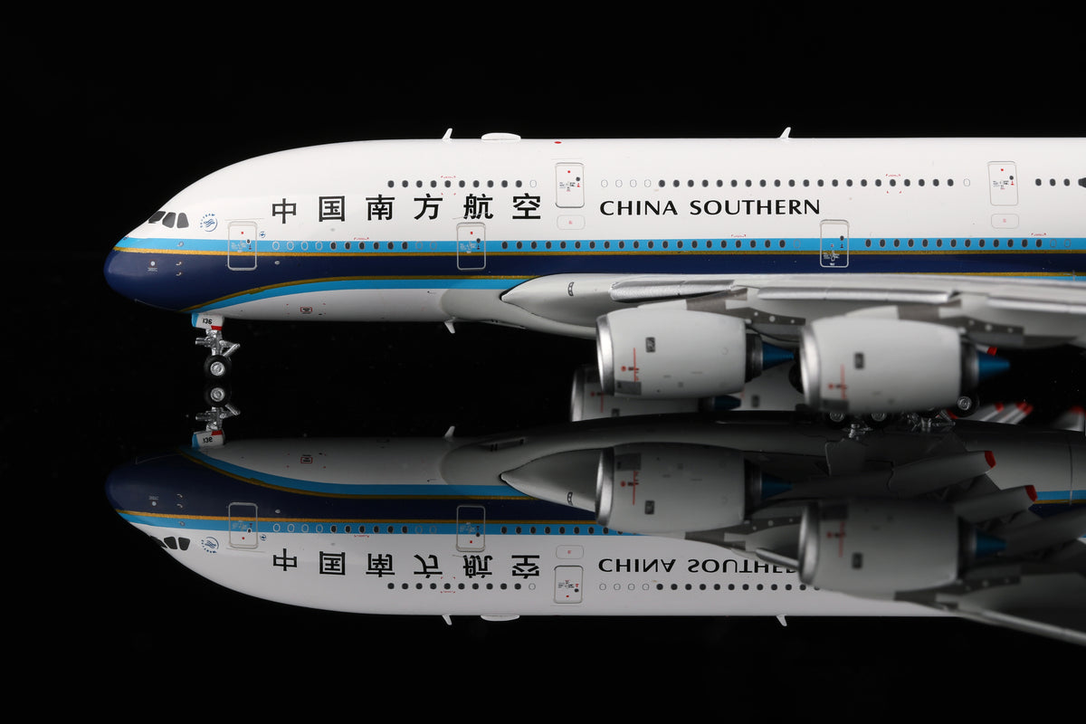 China Southern Airlines A380 "With SkyTeam Logo" B-6136 A581501F Flaps Down