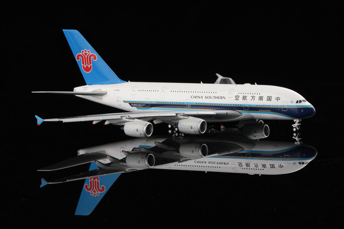 China Southern Airlines A380 "With SkyTeam Logo" B-6136 A581501F Flaps Down
