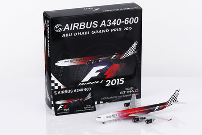 1/400 Etihad Airways A340-642 A6-EHJ "Abu Dhabi GP 2015" HY346094 - cover