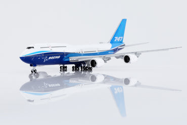 1/400 Boeing Company B747-8 Blue "House livery" B631003F Flaps Down
