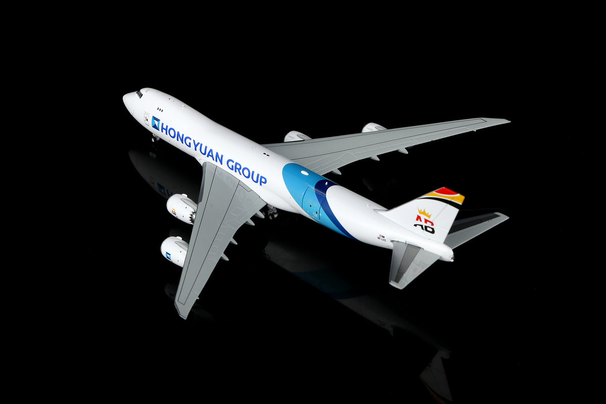 1/400 Hongyuan Group Boeing 747-8F OE-LFC B633001C Interactive Series