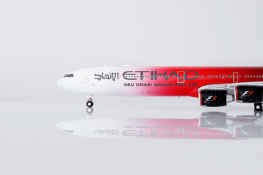 1/400 Etihad Airways A340-642 A6-EHJ "Abu Dhabi GP 2013" HY346099F Flaps Down