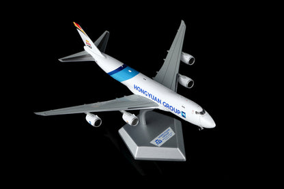 1/400 Hongyuan Group Boeing 747-8F OE-LFC B633001C Interactive Series