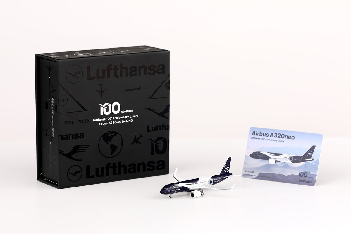 1/400 Lufthansa A320NEO "100 Years" D-AIND A420702 - cover