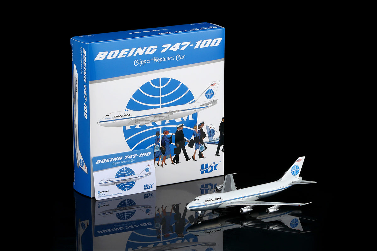 1/400 Pan Am B747-100 "Clipper Neptune's Car" N742PA B551411P - cover